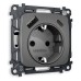 Розетка с заземлением и 2хUSB type A и C, без рамки Ambrella Volt Quant MO660010