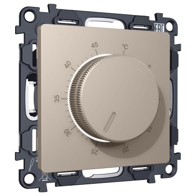 Терморегулятор электромеханический для теплого пола без рамки Ambrella Volt ALFA MA365710