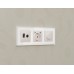 ТВ-розетка и розетка Ethernet RJ-45 без рамки Ambrella Volt MA MA212510
