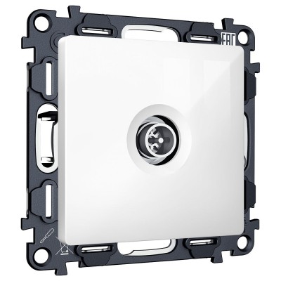 ТВ-розетка оконечная без рамки Ambrella Volt ALFA MA113005