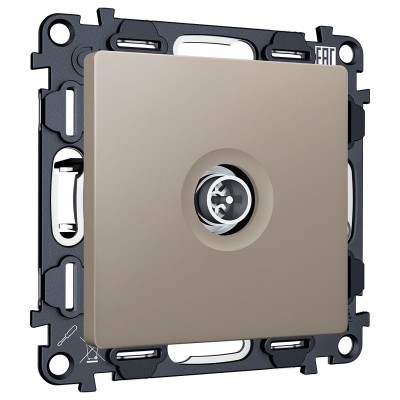 ТВ-розетка оконечная без рамки Ambrella Volt ALFA MA373005