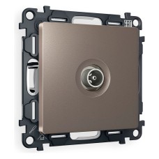 ТВ-розетка оконечная без рамки Ambrella Volt Quant MA643010