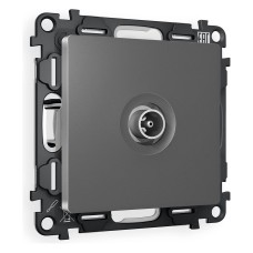 ТВ-розетка оконечная без рамки Ambrella Volt Quant MA663010