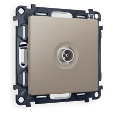 ТВ-розетка проходная без рамки Ambrella Volt Quant MA373030