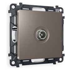 ТВ-розетка проходная без рамки Ambrella Volt Quant MA643030