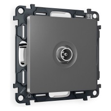 ТВ-розетка проходная без рамки Ambrella Volt Quant MA663030