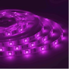 Светодиодная влагозащищенная лента Apeyron 12В 5050 7,2Вт/м RGB 5м IP65 00-41