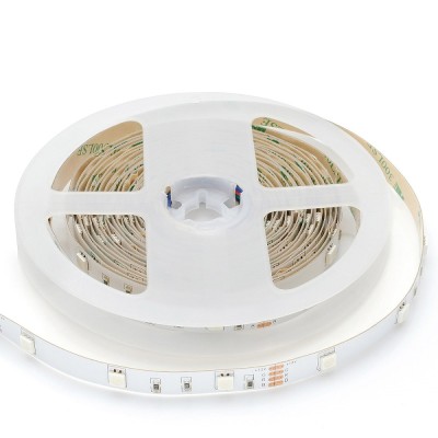 Светодиодная лента Apeyron 12В ЭКО 7,2Вт/м smd5050 30д/м IP20 5м RGB LSE-159