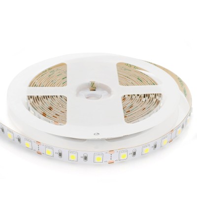 Комплект светодиодной ленты Apeyron 12В 14.4Вт/м smd 5050 60 д/м IP20 2,5м 6500K (блок, коннектор) 10-12
