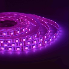 Светодиодная лента Apeyron 12В СТ 14,4Вт/м smd5050 60д/м IP65 5м RGB 12BL