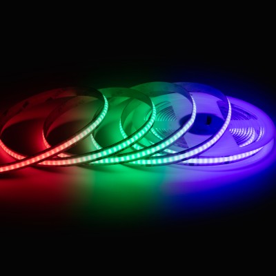 Светодиодная лента Apeyron 24В COB 14Вт/м RGB 5м IP20 00-493
