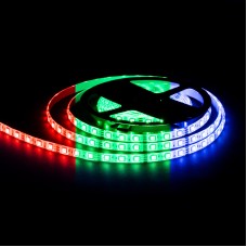 Светодиодная влагозащищенная лента Apeyron 12В 5050 14,4Вт/м RGB 5м IP65 LSE-276