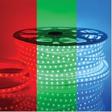 Светодиодная лента Apeyron Стандарт 220В 5050 12Вт/м RGB 50м IP65 17-48