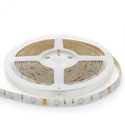 Комплект светодиодной ленты Apeyron 12В 7.2Вт/м smd 5050 30 д/м IP65 5м RGB (блок, коннектор, контроллер)  10-03