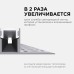 Профиль под гипсокартон Apeyron ширина ленты до 10мм (рассеиватель, заглушки - 2шт) 08-52