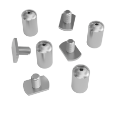 Комплект крепежей для алюминиевого профиля Apeyron К-08-40 (4 шт)
