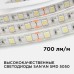 Светодиодная лента Apeyron 12В 14,4Вт/м smd5050 60д/м IP65 700Лм/м 1м 6500К 259BL