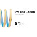 Светодиодная лента Apeyron 24В COB 12Вт/м 4000К 10м IP20 00-385
