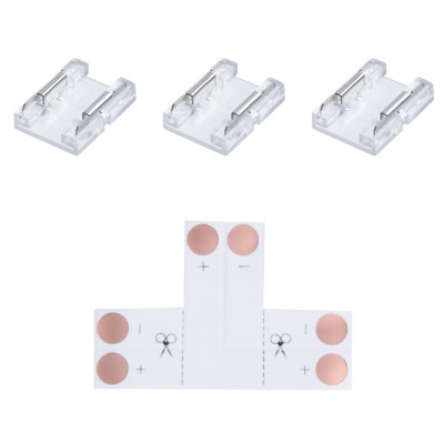 Соединитель лент T-образный жесткий Apeyron Electrics  09-96