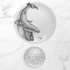 Тарелка Aquatic Creatures Moby Dick set of 2