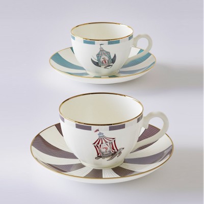 Тарелка Aquatic Creatures Searcus Hermit set of 2
