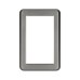 Рамка пластиковая на 2 поста Arlight FRM-VERSA-PL-D-GR 043773