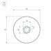Профиль Arlight SL-ROUND-D70-360deg-2000 ANOD 037770