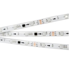 Светодиодная лента герметичная Arlight SPI-SE-B30-10mm 12V RGB-PX3 (7.2W/m, IP65, 5060, 5m) 026369(2)