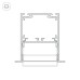 Алюминиевый профиль Arlight SL-LINIA52-3L-F-2000 ANOD 044682