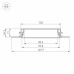 Алюминиевый профиль Arlight SL-Linia97-Fantom-2000 Anod 034987