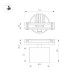 Трековый магнитный светильник Arlight MAG-VIBE-POINT-R75-10W Warm3000 (BK, 24 deg, 48V) 044465