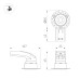 Встраиваемый светильник Arlight MS-RIALTO-TRIMLESS-R40-9W Warm2700 054471