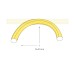 Светодиодная лента герметичная Arlight MOONLIGHT-TOP-S-M560-D13mm 24V Warm2700 (13 W/m, IP65, 5m, wire x1, трос) 043815