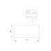 Трековый трехфазный светильник Arlight LGD-CALIPSO-4TR-R85-30W Day4000-MIX 046737
