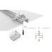 Профиль с экраном Arlight S2-LINIA69-F-2500 ANOD+OPAL 021177