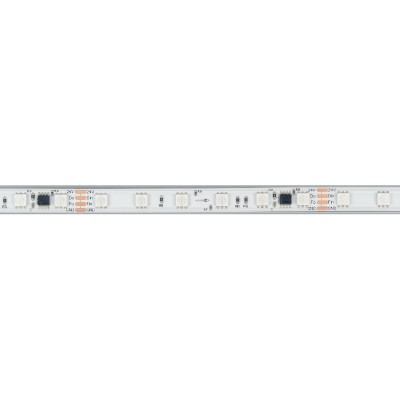 Светодиодная герметичная лента Arlight SPI-PS-B60-12mm 24V RGB-PX6-BPT (12 W/m, IP67, 5060, 5m) 039181