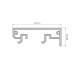 Профиль-держатель Arlight KLUS-POWER-W70-BASE-2000 ANOD 019883