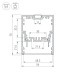 Рефлектор для профиля Arlight Klus-Power-W50-2000 030319