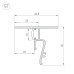 Профиль Arlight STRETCH-SHADOW-CEIL-2000 BLACK (A2-CONTOUR-PRO) 040703