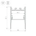 Профиль Arlight SL-COMFORT-3551-2000 BLACK 046317