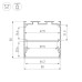 Алюминиевый профиль Arlight LINE-S-5050-2000 BLACK 041839