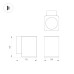 Уличный настенный светильник Arlight LGD-EVO-WALL-S100x100-12W Warm3000 (GR, 44 deg, 230V) 046193