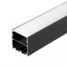 Алюминиевый профиль Arlight LINE-S-5050-2000 BLACK 041839