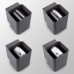 Уличный настенный светильник Arlight LGD-WALL-VARIO-S104x129-2x6W Day4000 (BK, 1-80 deg) 046428