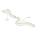 Грейзер Arlight THOR-3D-A24-25x27mm 24V White6000 (24 W/m, IP65, 1m, wire x2) 045255