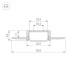 Профиль Arlight FANTOM-W20-H10-2000 ANOD 047360