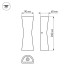Настенный светильник Arlight LGD-Wall-Tub-J2B-12W Day White 022563