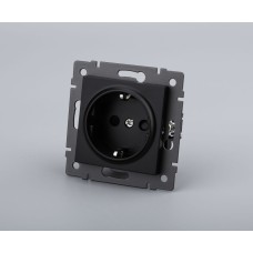 Механизм электрической розетки Arlight SCT-MEU1-PL-BK-V (250V, 16A) 049815