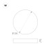 Потолочный светильник Arlight SP-PLATO-R1200-145W Day4000 (WH, 120 deg, 230V) 038932