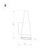 Уличный настенный светильник Arlight LGD-CONO-WALL-7W Warm3000 (DG, 36 deg, 230V) 035396